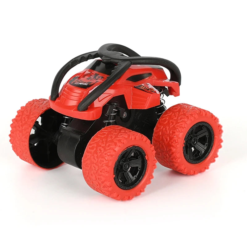 Inertial 4WD Off-Road Climbing Car – 360° Rotating, Super Durable Toy!