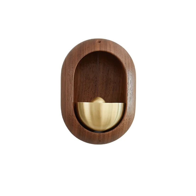 Japanese Wooden Wind Chimes: Elegant Doorbell & Decorative Charm