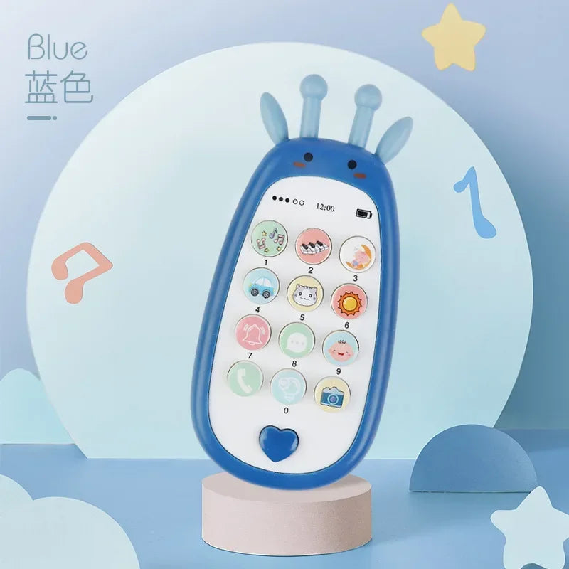 Baby Mobile Phone Toy – Musical Teether & Early Education Gift