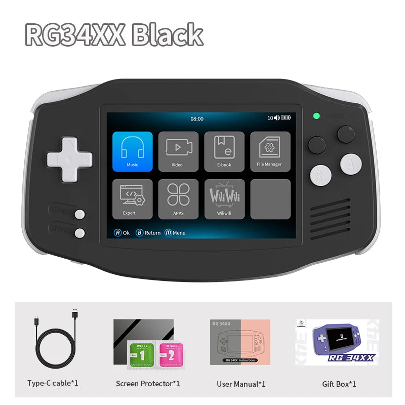 RG34XX Handheld Game Console – Gaming at Its Best