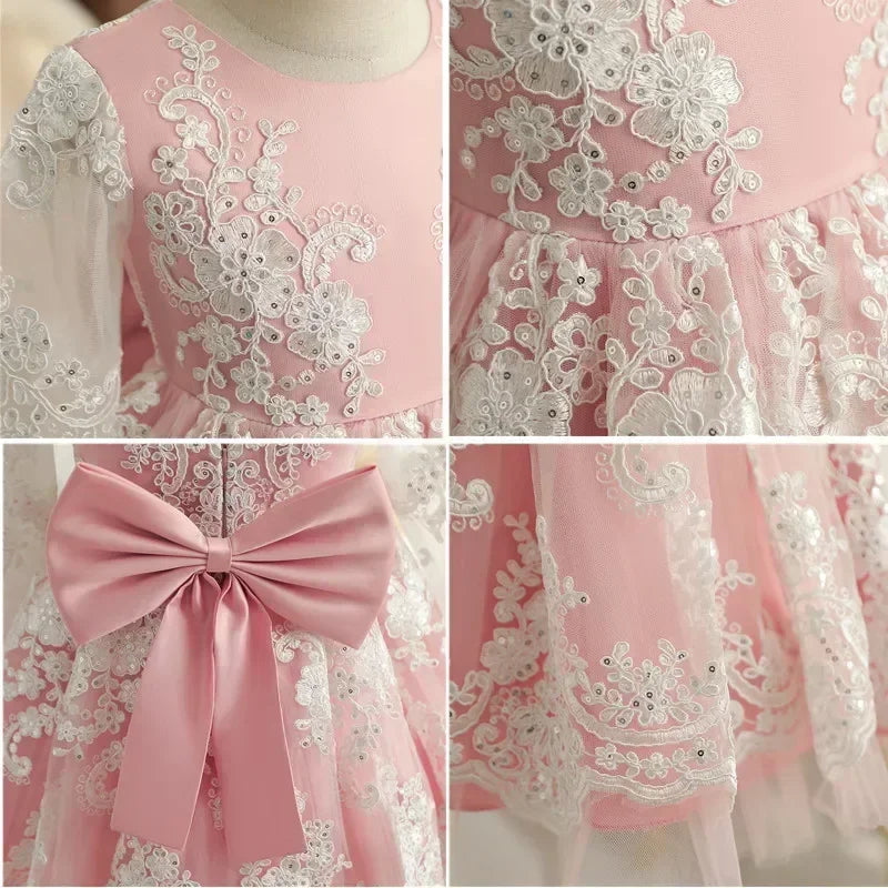 Baby Girl Formal Gown – Baptism to Christmas