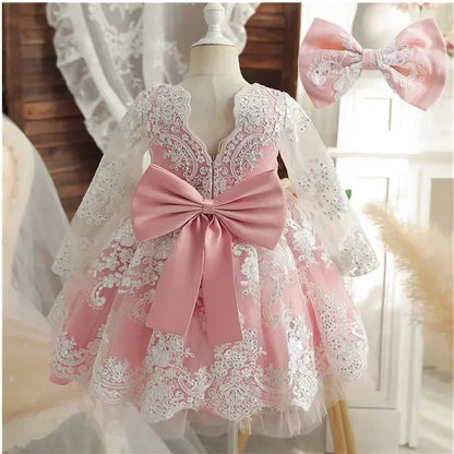 Baby Girl Formal Gown – Baptism to Christmas