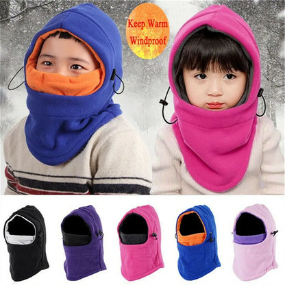Warm Winter Hood – Kids Full Face Cover