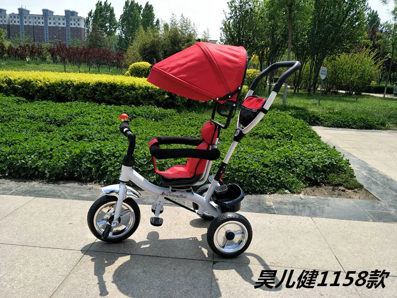 New Reversible Children's Tricycle – 3-in-1 Kids Bike & Scooter