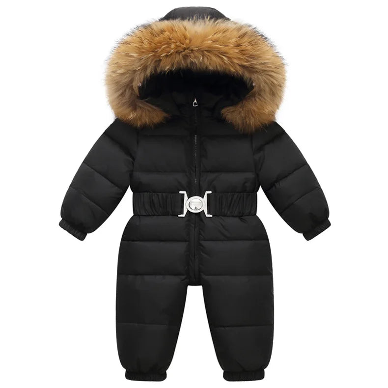 Toddler Down Jumpsuit – Winter Overalls for Boys & Girls