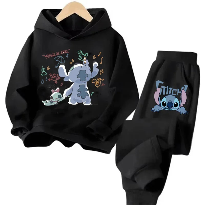 Kids' Stitch Anime Hoodie: Fun & Cozy for Cartoon Fans