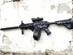 Ultra Shoppings M416 Gel Blaster Gun for men and teens, full auto, 16m straight shooting, ideal for outdoor battlefield play