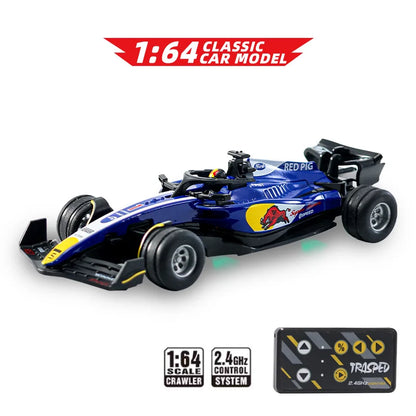 Mini RC Formula Car – Die-Cast 1:64 Racing Toy for Boys & Christmas