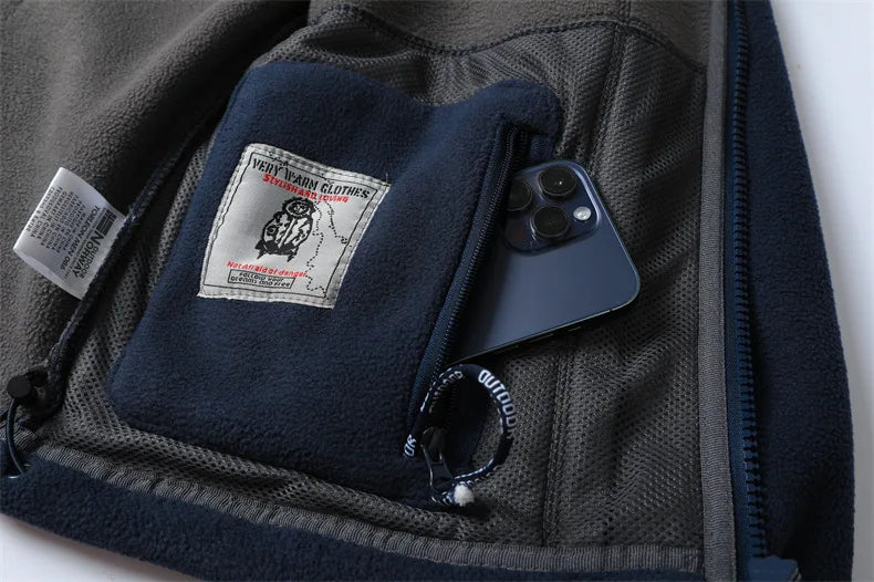 Thick Wool Ski Jacket for Men – 2025 Winter Fashion Coat