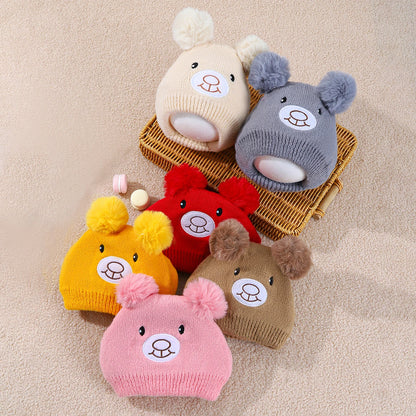 Baby Winter Beanie with Neck Warmer