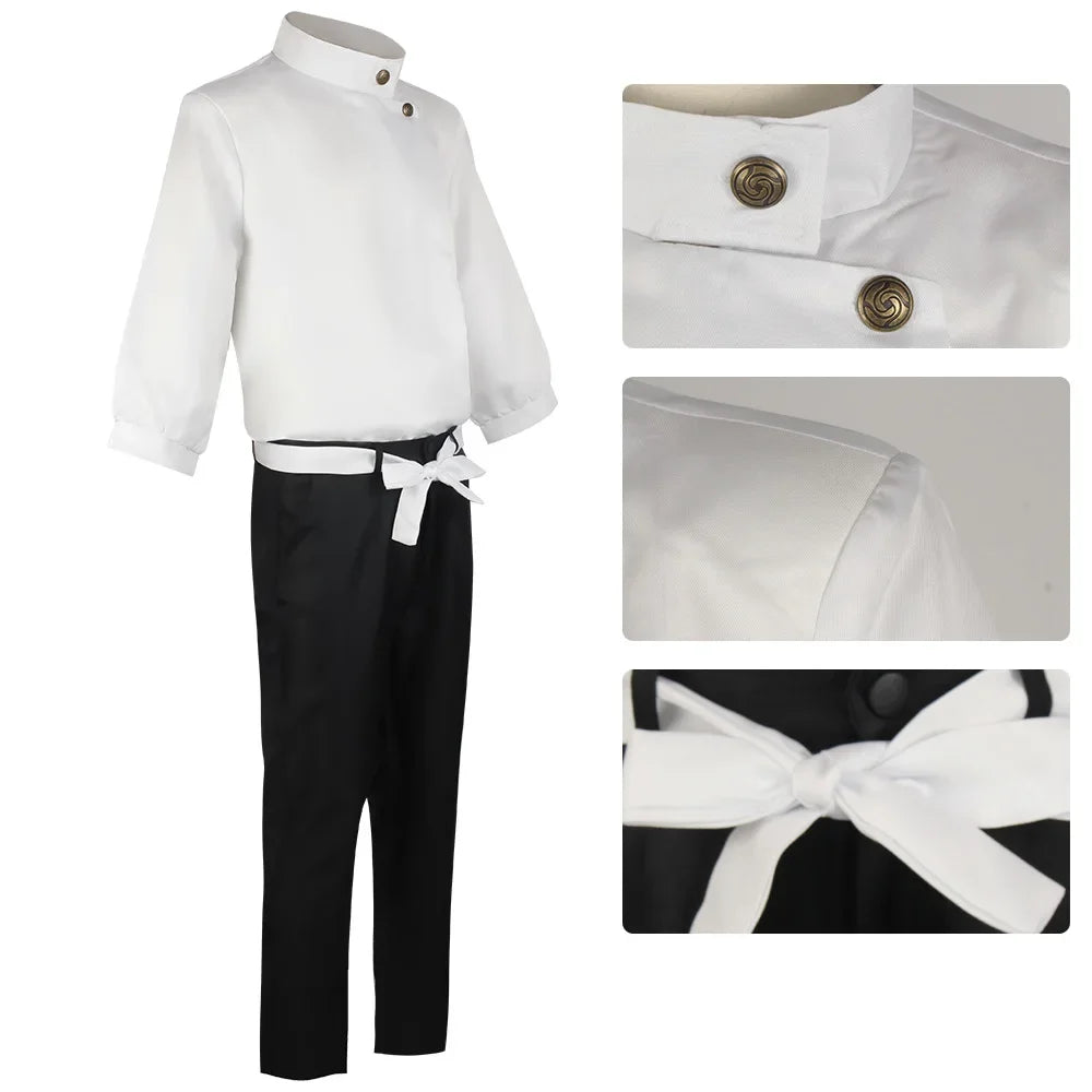 Jujutsu Kaisen Cosplay Costume – Yuta Okkotsu Anime Outfit with Wig