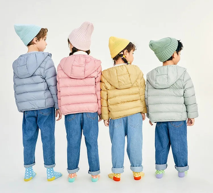 Kids’ Lightweight Duck Down Jacket – Fall & Winter