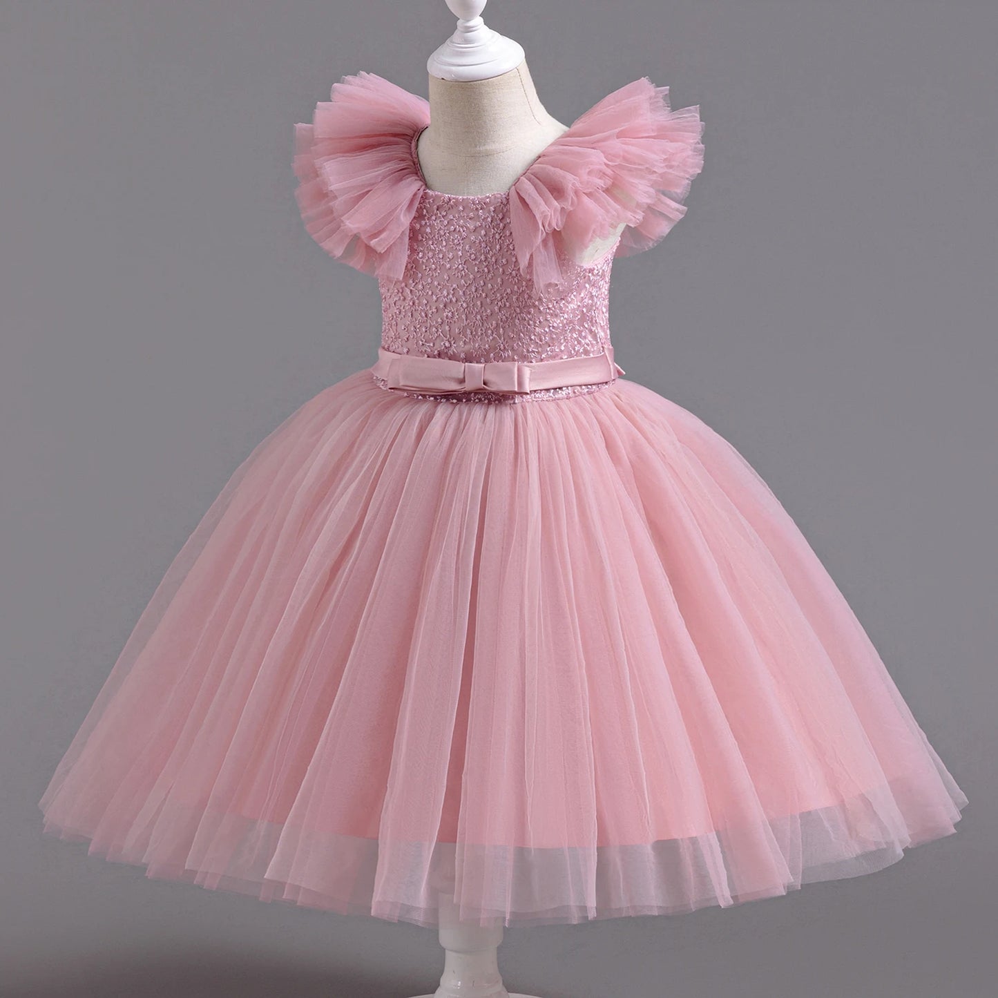 Kids Wedding Gown – Princess Lace Dress