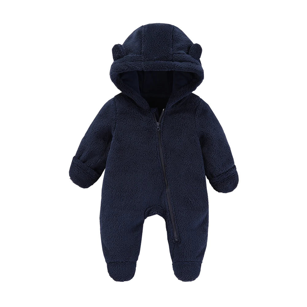 Cozy Cartoon Print Baby Bodysuit – Unisex 0-19 Months