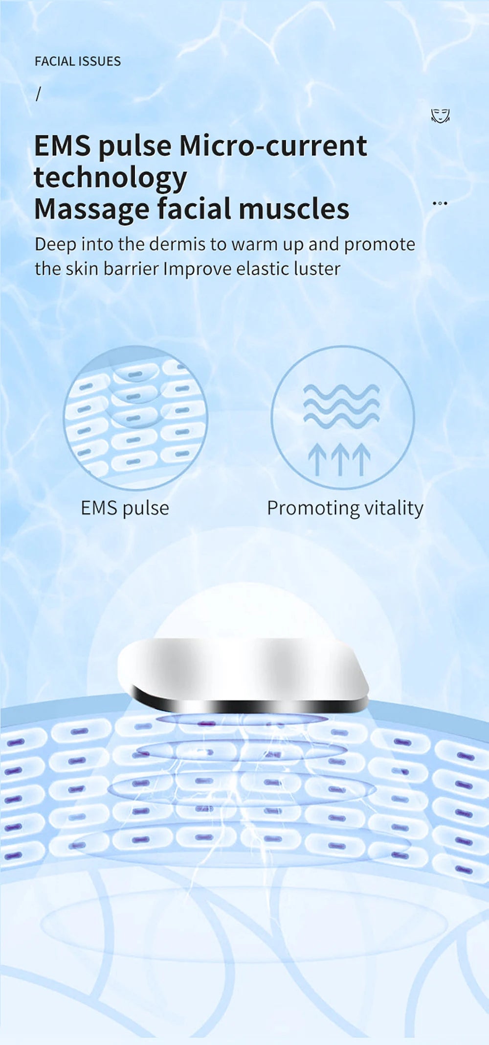 V-Face Lift: EMS Anti-Wrinkle Massager for Radiant Skin