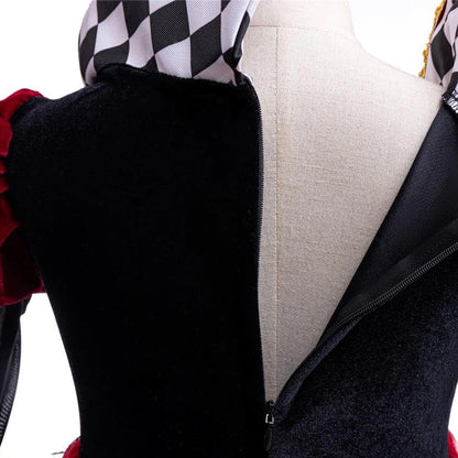 Halloween Witch & Queen of Hearts Cosplay Dress