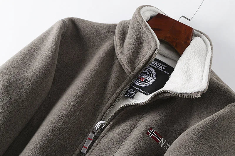 Men’s Thick Wool Jacket – Casual Winter Fashion 2025