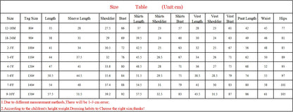 Baby Boys’ Classic Suit Set – 4/5Pcs Formal Outfit (1–10 Years)