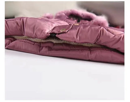 Kids’ Hooded Padded Coat – Thick & Cozy Winter Wear