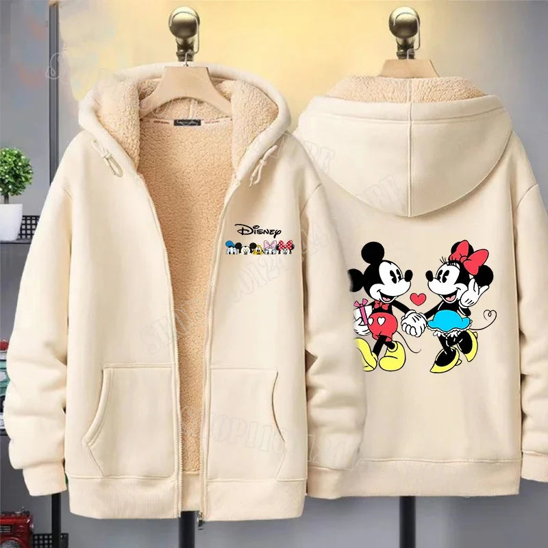 Mickey Mouse Oversized Hoodie: Cozy & Stylish Winter Jacket