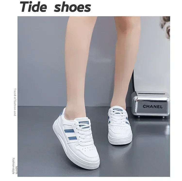 Women's Casual Sports Shoes – Breathable & Wear-Resistant Tennis Sneakers