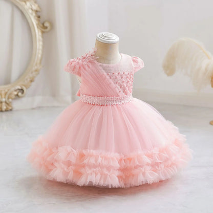 Baby Girl Birthday Dress – Princess Tulle Gown