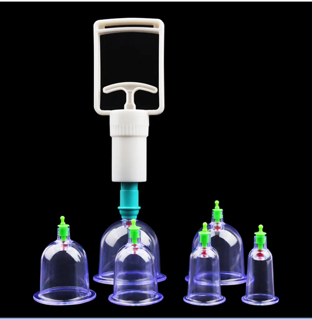 6-Piece Vacuum Cupping Therapy Set