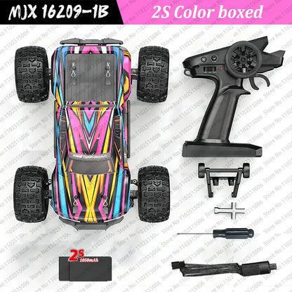 Brushless 1:16 RC Car – MJX Hyper Go High-Speed 4WD Truck Toy