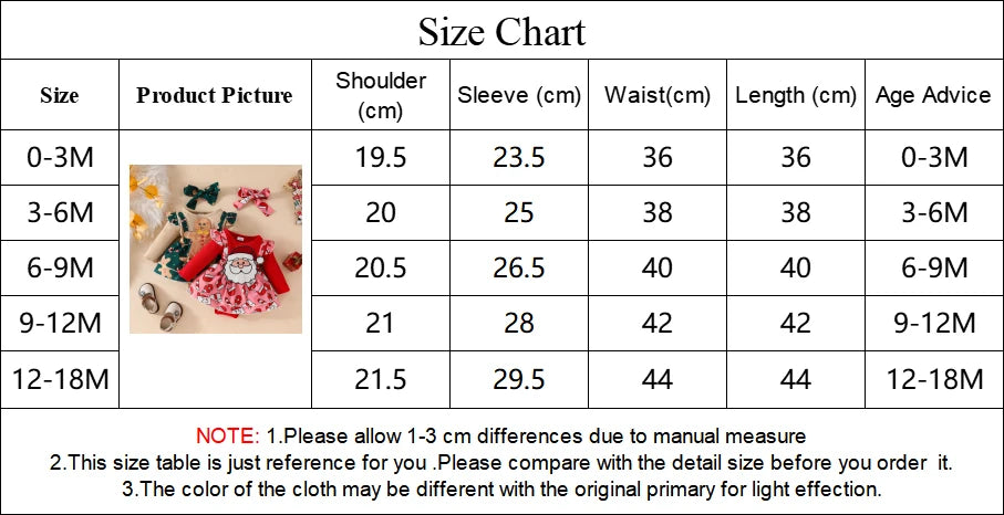 Cute Baby Girl Christmas Party Dress for Infants