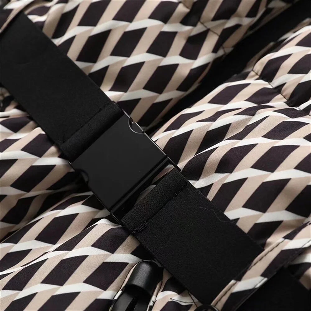 Women's Ski Style Cotton Jacket – Winter Slim Fit