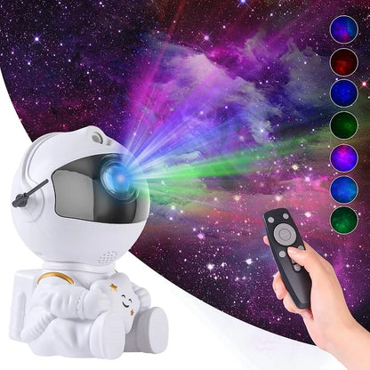 Galactic Astronaut Star Projector: Transform Your Room into a Nebula