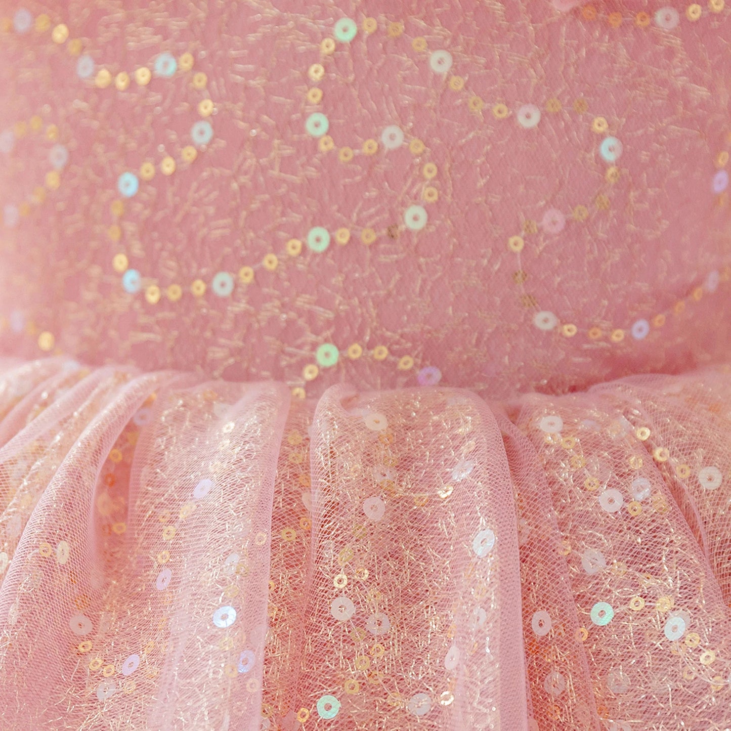 Girls’ Formal Lace Dress – High-End Embroidery for Flower Girl