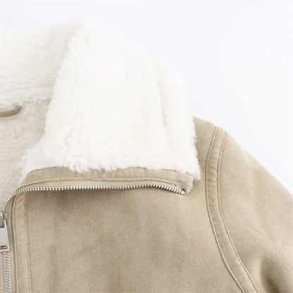 Autumn Chic: Double-Sided French Design Jacket