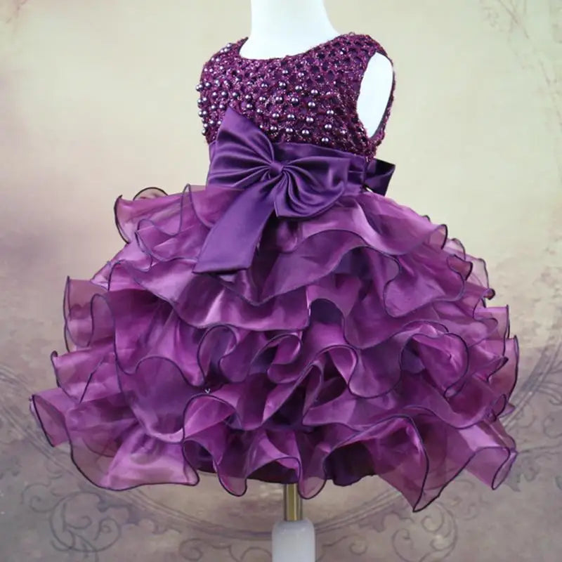 Baby Girl 1st Birthday Wedding Outfit
