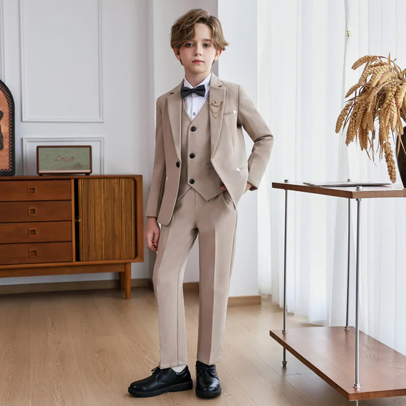 Little Gentleman Suit – Boys’ Formal Outfit for Wedding & Birthday