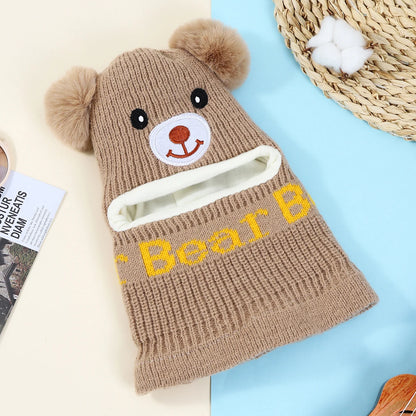 Toddler Bear Hat – Ear & Neck Protection