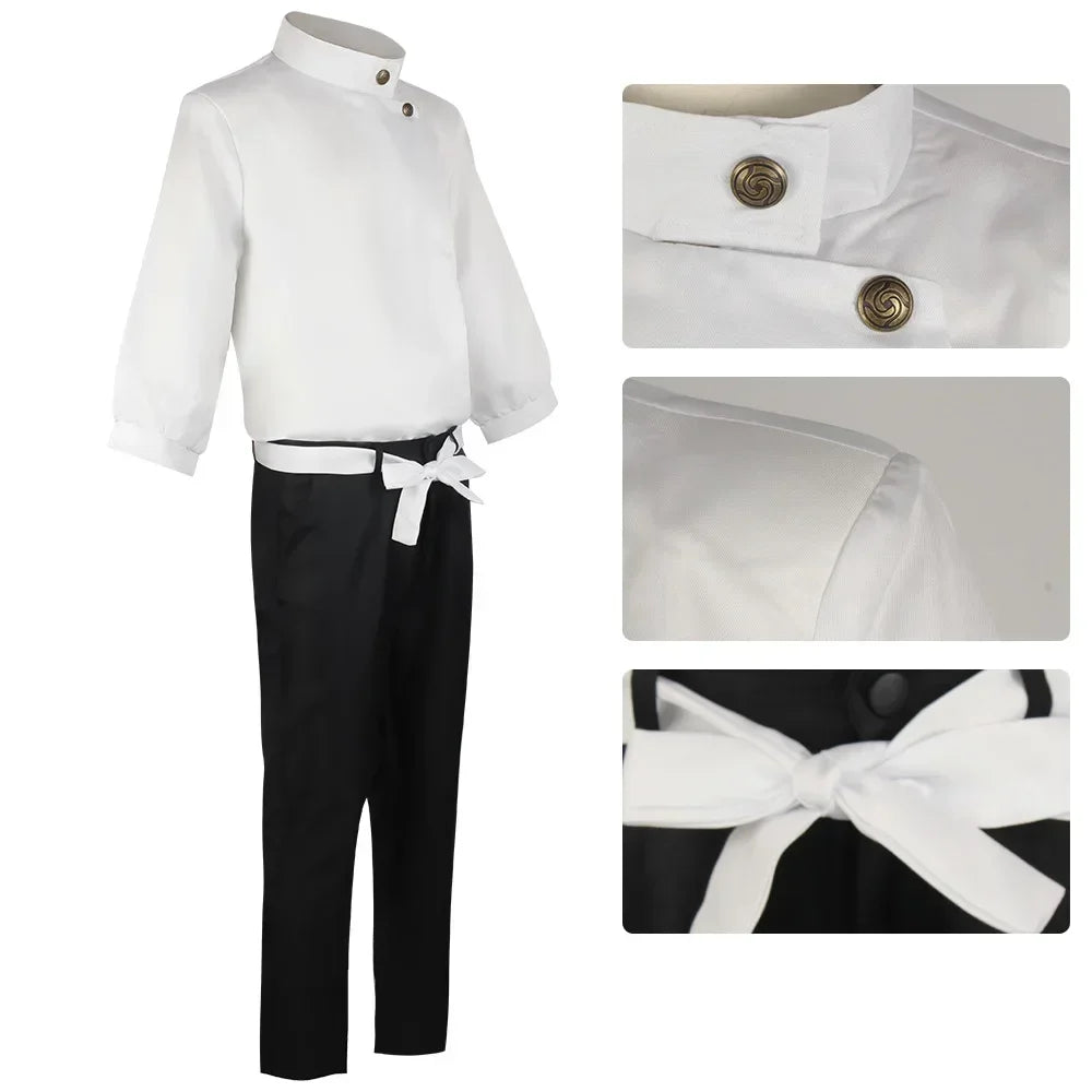 Jujutsu Kaisen Cosplay Costume – Yuta Okkotsu Anime Outfit with Wig