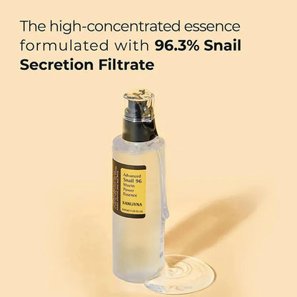 Snail Power: 96% Mucin Essence for Youthful, Radiant Skin