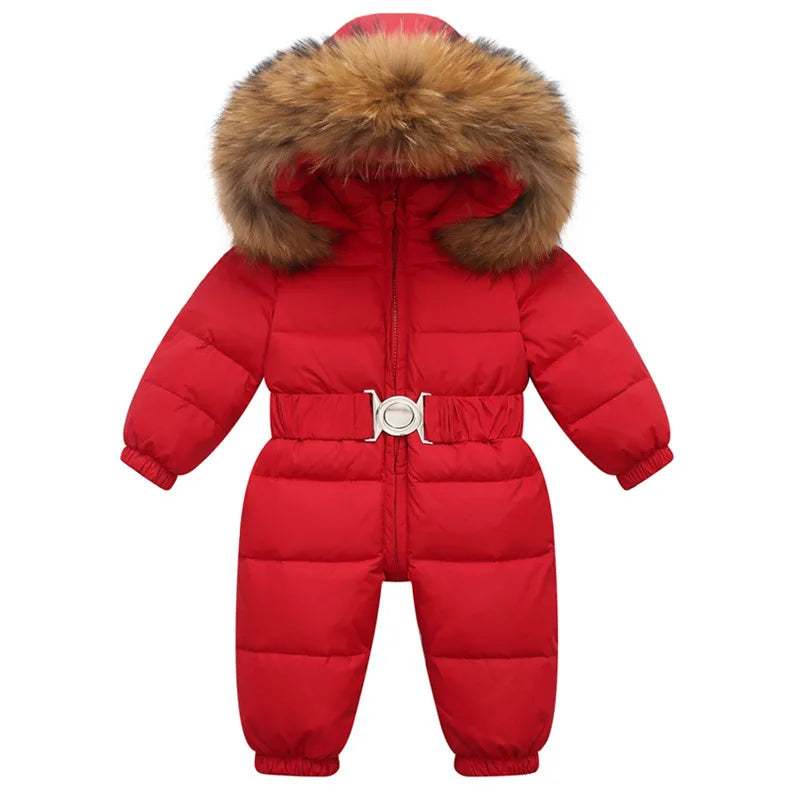 Toddler Down Jumpsuit – Winter Overalls for Boys & Girls
