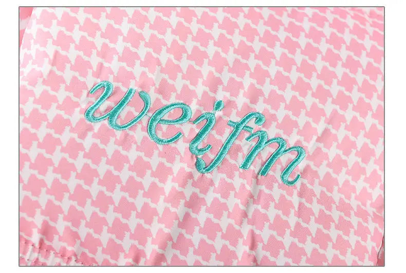 Warm Grid Design Jacket for Girls – Bonus Bear Toy 2025