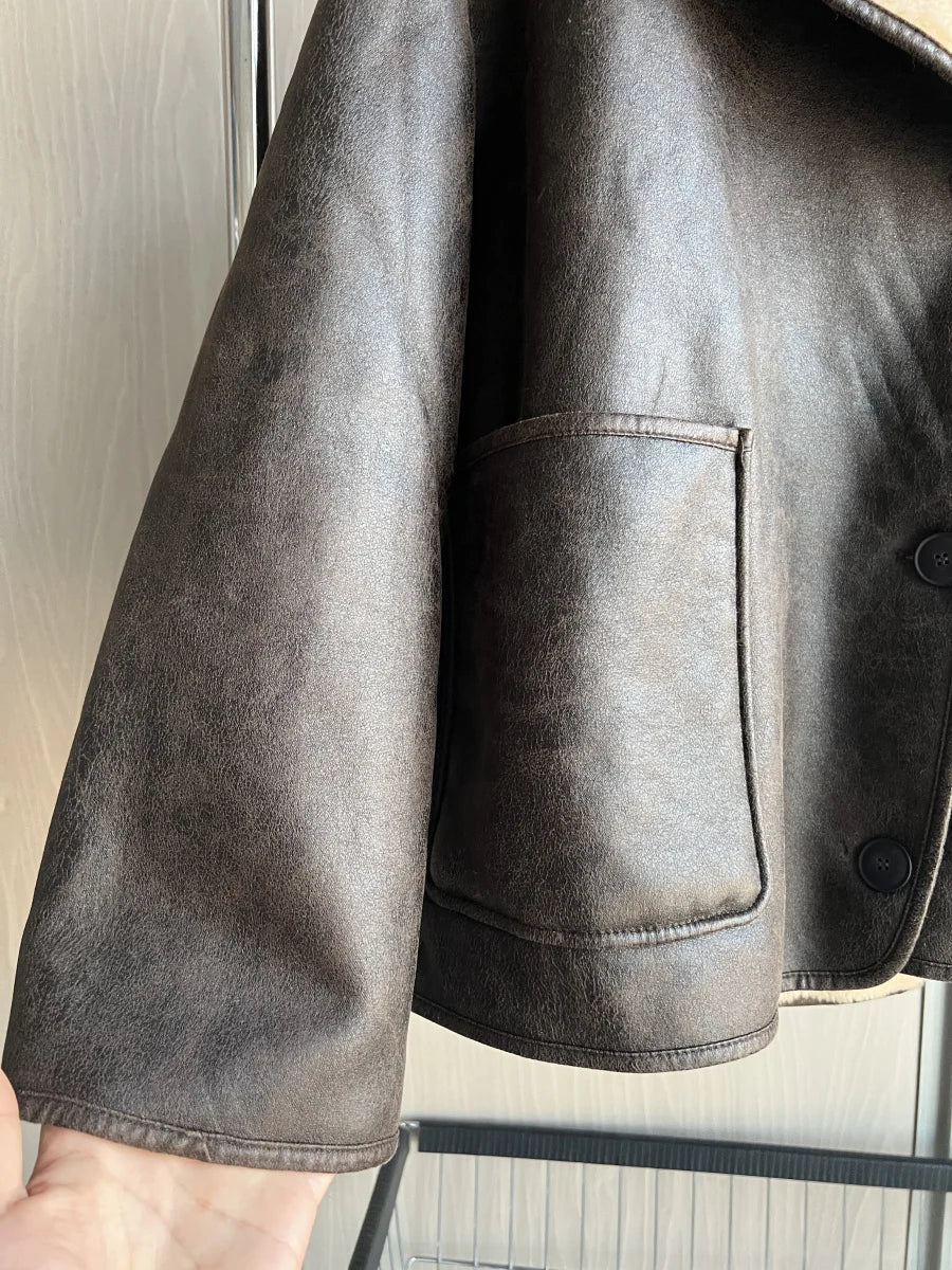 Bold & Warm: Double-Sided Fall Coat