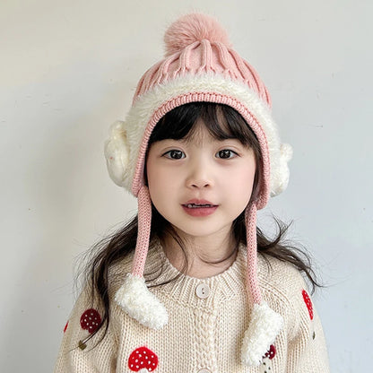 Winter Baby Cap – Velvet Lined & Cozy