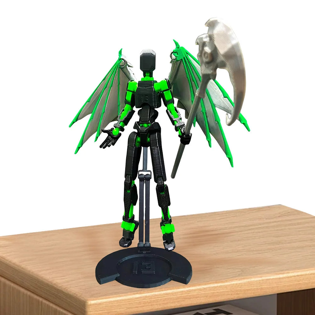 Desk Toy & Gift – 3D Multi-Jointed Action Figure for Him