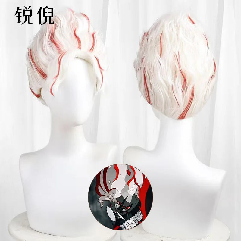 Ken Takakura Halloween Cosplay – Dandadan Party Anime Costume with Wig