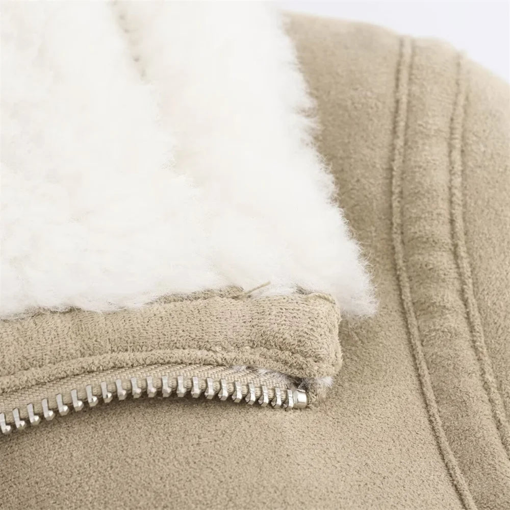 Autumn Chic: Double-Sided French Design Jacket