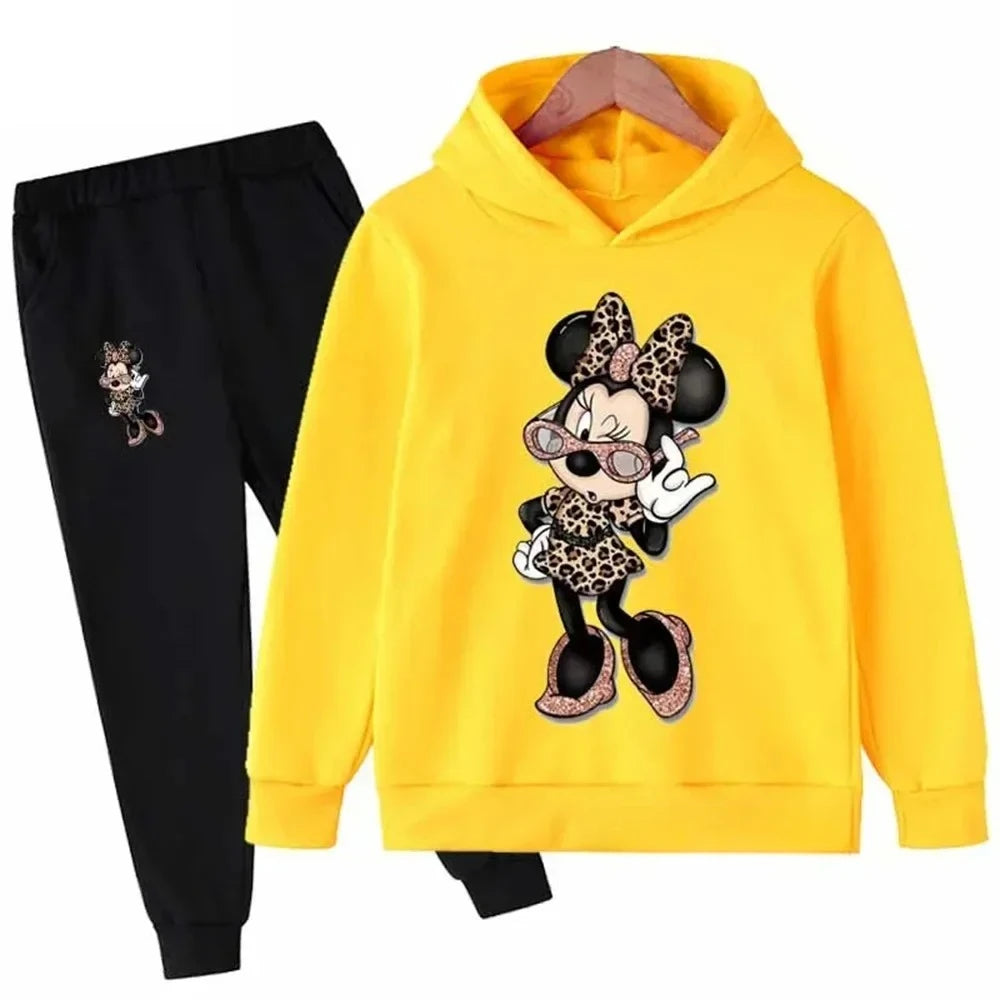 Minnie Mouse Kids' Hoodie Set: Adorable & Comfy Outfit