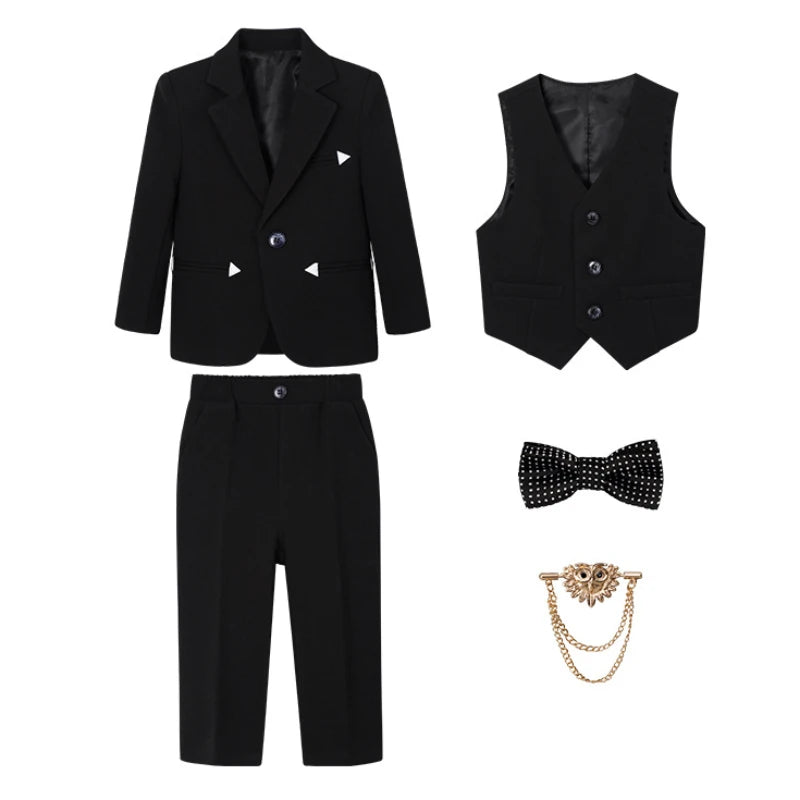 Little Gentleman Suit – Boys’ Formal Outfit for Wedding & Birthday