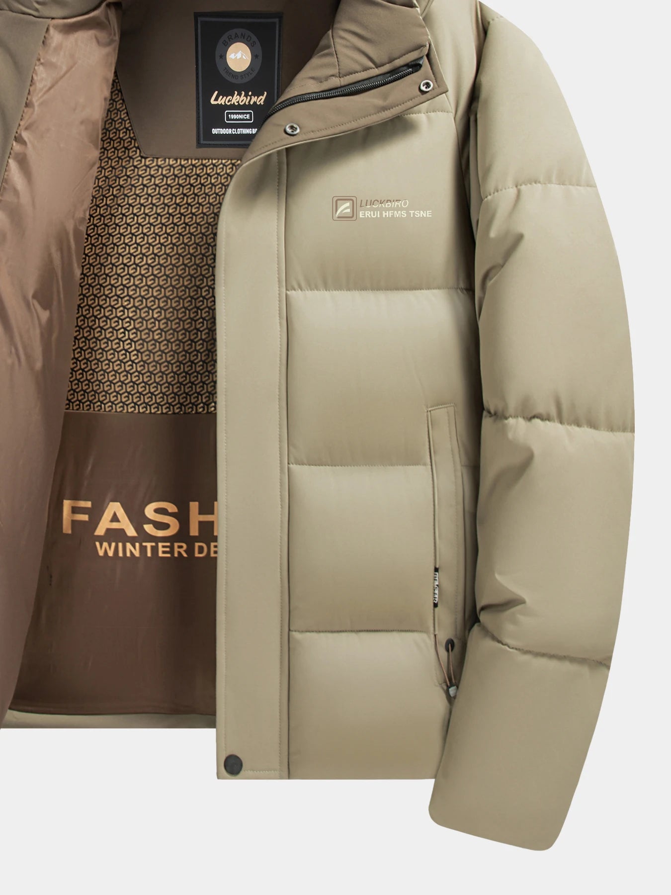 Men's Winter Cotton Jacket – Warm & Casual Business Style