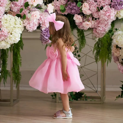 Kids Wedding Dress – Sleeveless Flower Girl Gown