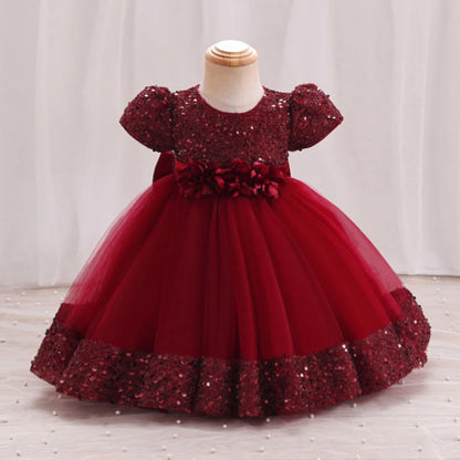 Infant Girl Special Occasion Dress – Baptism & Christmas